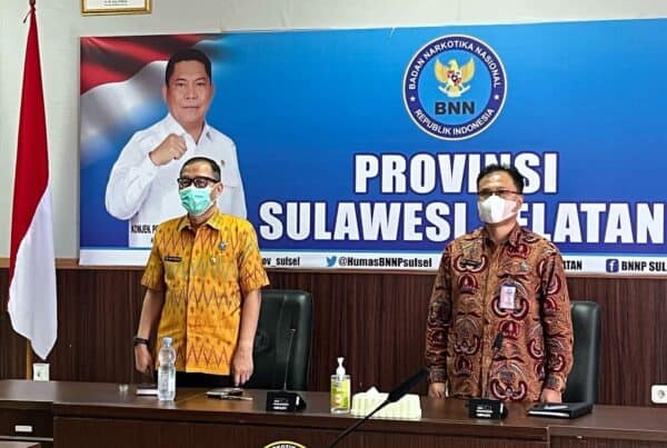 Kepala BNNP Sulawesi Selatan Mengikuti Kegiatan Launching CSIRT Badan Narkotika Nasional (BNN-CSIRT) Secara Virtual