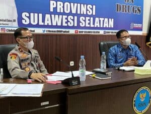 KEPALA BNNP SULSEL MEMIMPIN RAPAT PERSIAPAN KEDATANGAN KEPALA BNN RI KEPALA BNNP SULSEL MEMIMPIN RAPAT PERSIAPAN KEDATANGAN KEPALA BNN RI