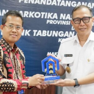 BNNP Sulawesi Selatan Melaksanakan Penandatanganan Nota Kesepahaman Dengan Bank BTN Persero Disaksikan Oleh Kepala BNN RI Secara Virtual BNNP Sulawesi Selatan Melaksanakan Penandatanganan Nota Kesepahaman Dengan Bank BTN Persero Disaksikan Oleh Kepala BNN RI Secara Virtual