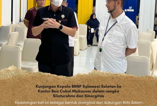 Kunjungan Kepala BNNP Sulawesi Selatan ke Kantor Bea Cukai Makassar dalam rangka Silaturahmi dan Sinergitas Kunjungan Kepala BNNP Sulawesi Selatan ke Kantor Bea Cukai Makassar dalam rangka Silaturahmi dan Sinergitas