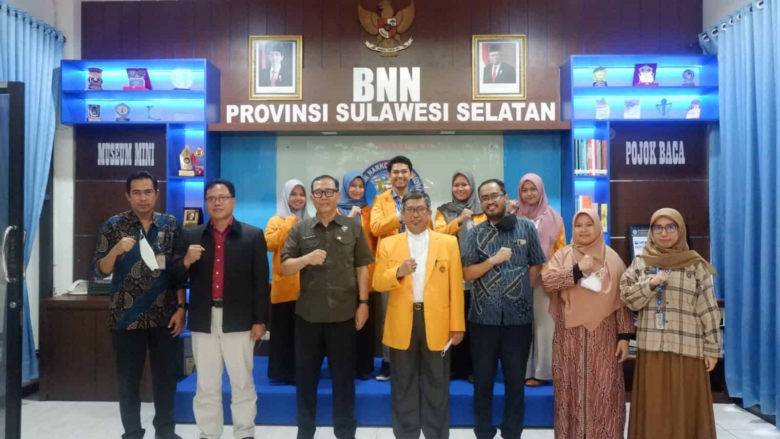 BNNP Sulawesi Selatan Melaksanakan Penandatanganan Kerja Sama Dengan Fakultas Psikologi Universitas Negeri Makassar