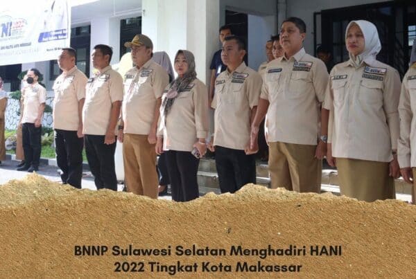 BNNP Sulawesi Selatan Menghadiri HANI 2022 Tingkat Kota Makassar