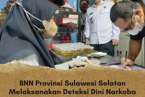 BNN Provinsi Sulawesi Selatan Melaksanakan Deteksi Dini Narkoba Melalui Tes Urine Karyawan PT Elnusa Petrofin Pare Pare