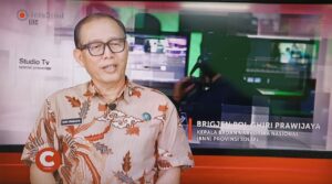 Kepala BNNP Sulawesi Selatan Selatan Talk Show P4GN melalui Media Elektronik berupa TV LOKAL Celebes TV Makassar