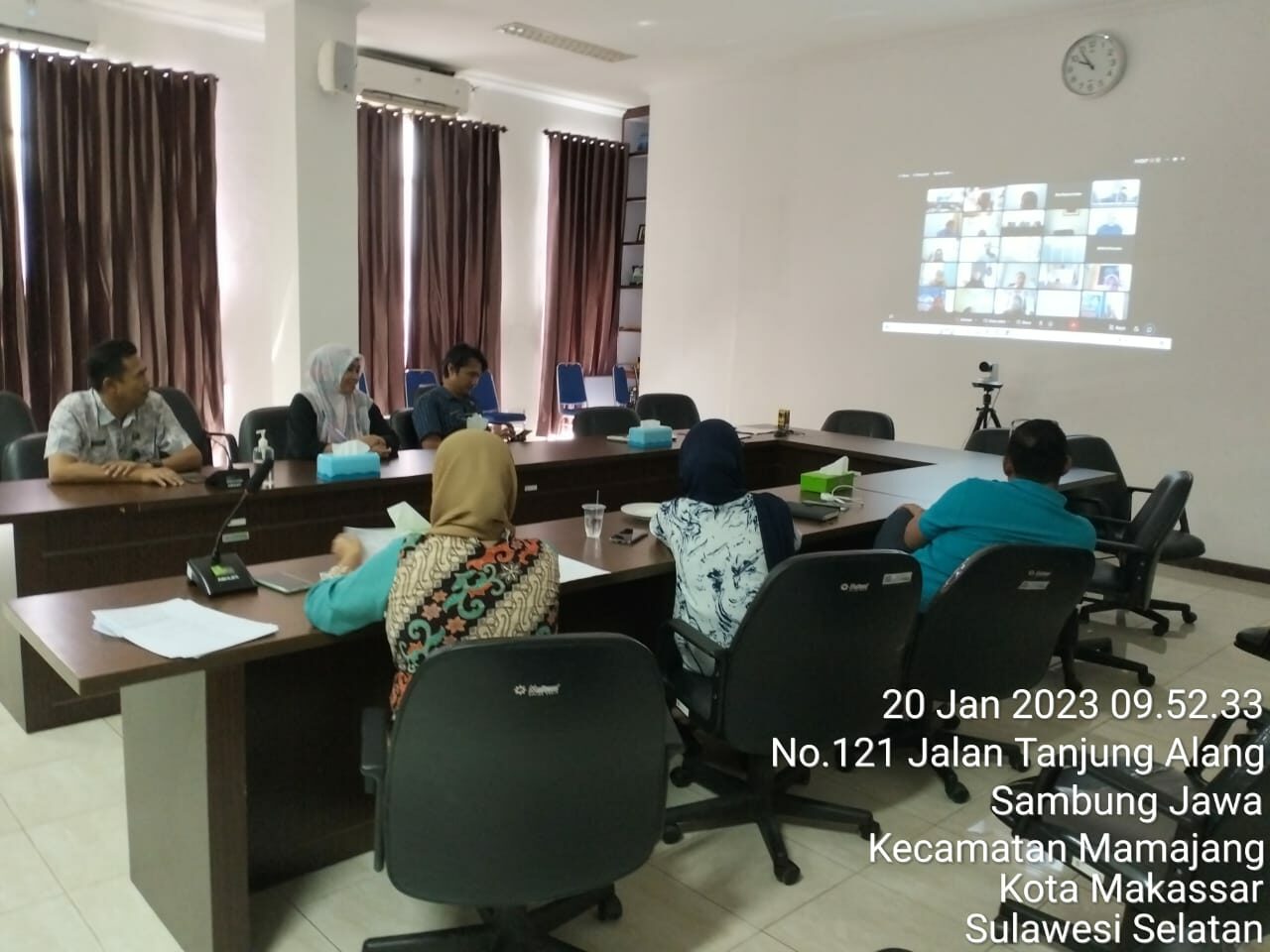 BNNP SULAWESI SELATAN MENGIKUTI KEGIATAN BIMTEK PENYUSUNAN PERJANJIAN UNIT KERJA BERBASIS APLIKASI E-KIN