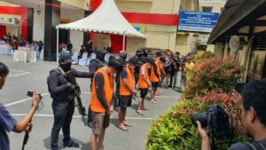 BNN Provinsi Sulawesi Selatan Menghadiri Pemusnahan Barang Bukti Narkotika Satresnarkoba Polrestabes Makassar