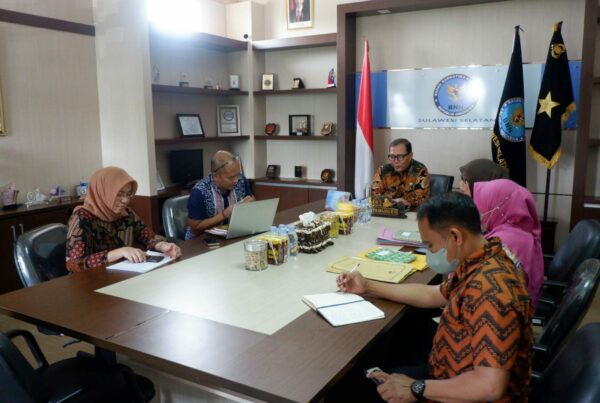 Kepala BNNP Sulawesi Selatan Pimpin Rapat Pengelola Keuangan Dan Anggaran Lingkup BNNP Sulsel