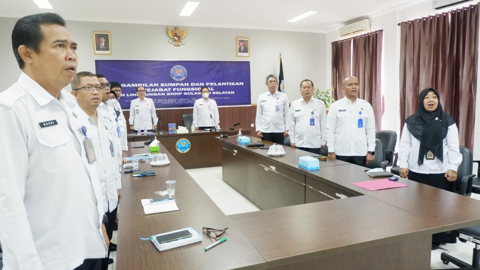 BNNP Sulawesi Selatan Mengikuti Kegiatan Rapat Pimpinan (Rapim) BNN RI Secara Virtual BNNP Sulawesi Selatan Mengikuti Kegiatan Rapat Pimpinan (Rapim) BNN RI Secara Virtual