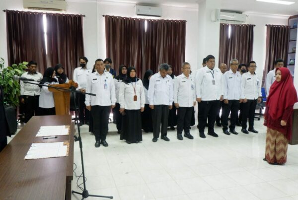 BNNP Sulawesi Selatan Melaksanakan Pelantikan dan Pengambilan Sumpah/Janji Pejabat Fungsional Dilingkungan Badan Narkotika Nasional Provinsi Sulawesi Selatan