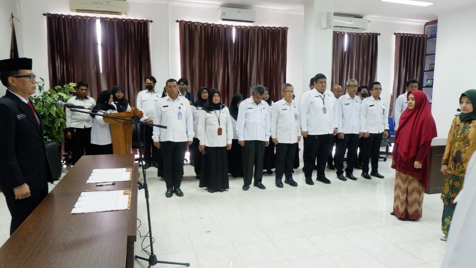 BNNP Sulawesi Selatan Melaksanakan Pelantikan dan Pengambilan Sumpah/Janji Pejabat Fungsional Dilingkungan Badan Narkotika Nasional Provinsi Sulawesi Selatan BNNP Sulawesi Selatan Melaksanakan Pelantikan dan Pengambilan Sumpah/Janji Pejabat Fungsional Dilingkungan Badan Narkotika Nasional Provinsi Sulawesi Selatan