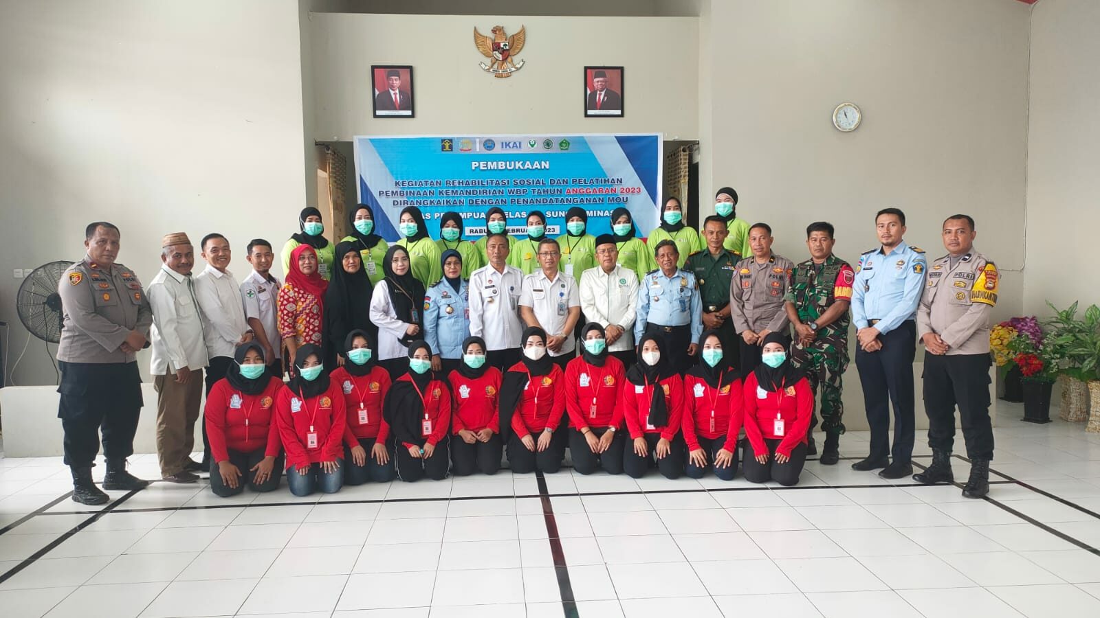 BNNP Sulawesi Selatan Menghadiri Pembukaan Kegiatan Rehabilitasi Sosial dan Pelatihan Pembinaan Kemandirian WBP Tahun Anggaran 2023. Konsep Otomatis