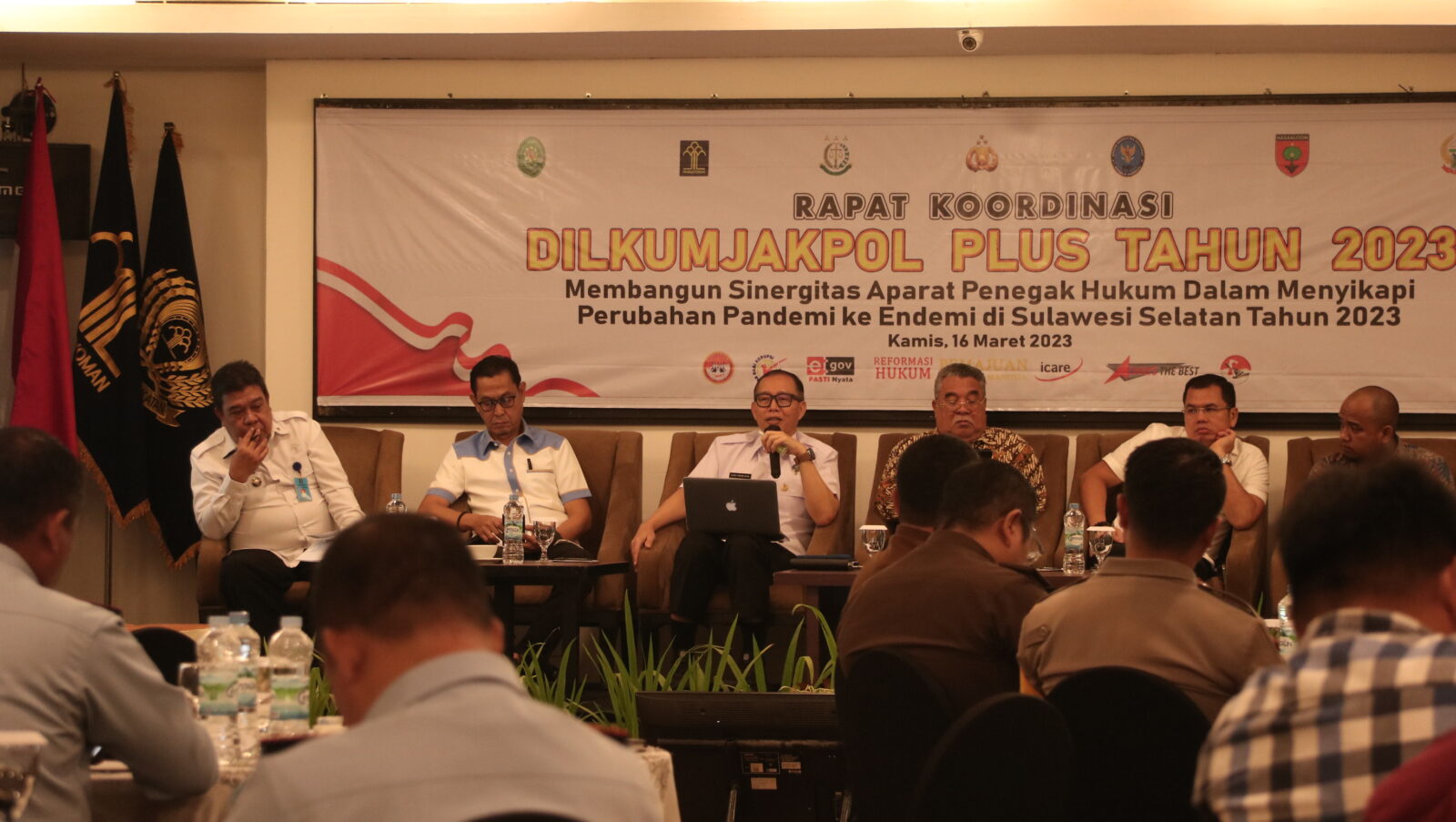 Kepala BNNP Sulawesi Selatan Mengikuti Kegiatan Rapat Koordinasi DILKUMJAKPOL Plus Tahun 2023