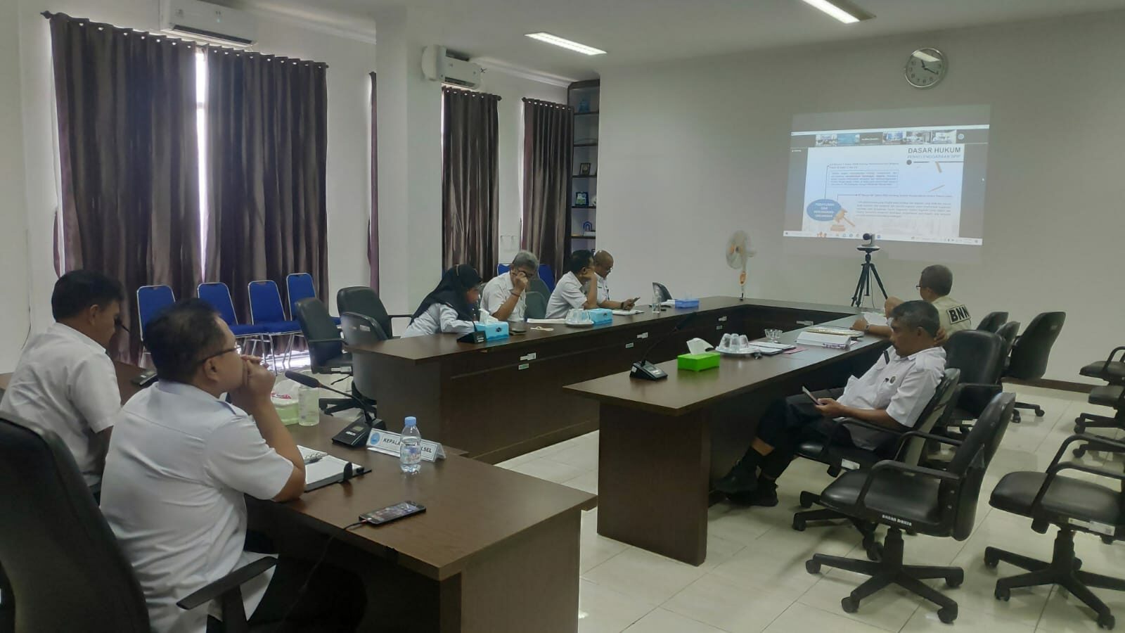 BNNP SULSEL Mengikuti Bimbingan Teknis SPIP & MR Secara Virtual BNNP SULSEL Mengikuti Bimbingan Teknis SPIP & MR Secara Virtual