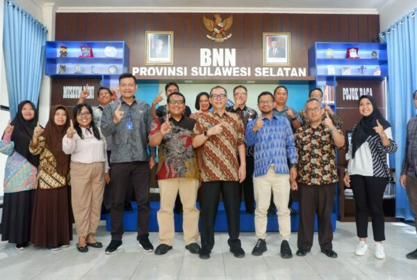 BNNP SULSEL Melaksanakan Taklimat Akhir Audit Keuangan BPK Tahun Anggaran 2022