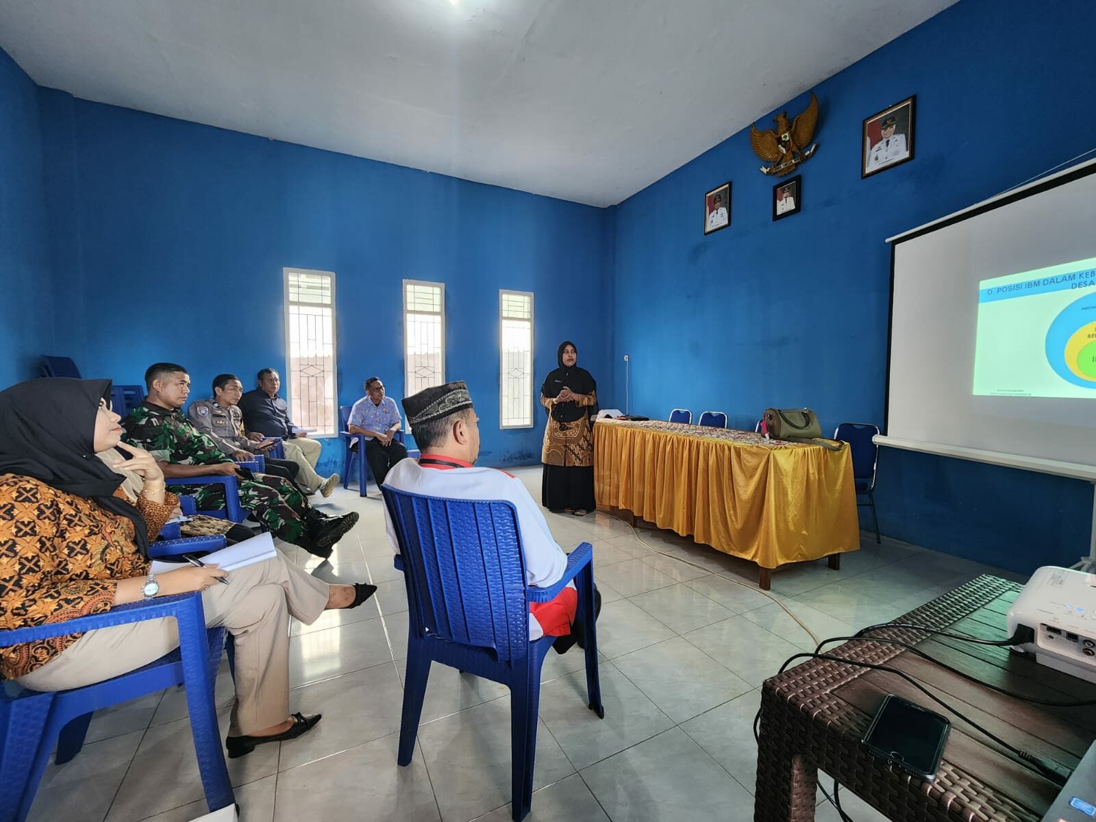 Bimbingan Teknis Petugas IBM Desa Marumpa