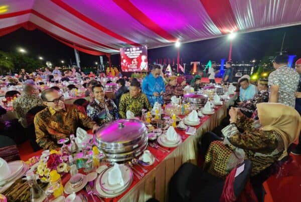 Dalam Rangka Sinergitas Forkopimda Sulsel, Kepala BNN Provinsi Sulawesi Selatan Menghadiri Undangan Farewell Gala Dinner Bersama Walikota Makassar