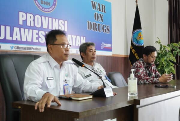 BNN Prov. Sulsel Melaksanakan Kegiatan Rapat Koordinasi Creative Class Making Accesories pada Public Display Toyota 2023