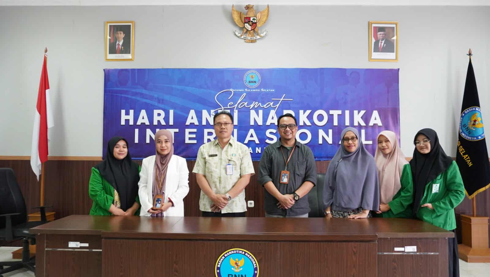 BNN Prov. SULSEL Menerima Mahasiswa Magang Kampus UIN Alauddin Makassar