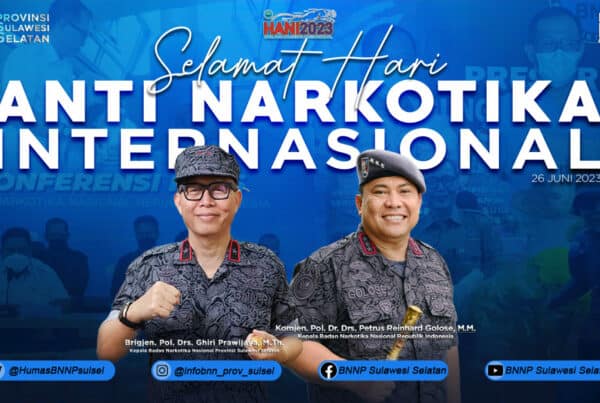 Selamat Hari Anti Narkotika Internasional Tahun 2023!
