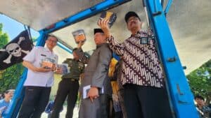 Kepala BNN Provinsi Sulawesi Selatan Menghadiri Press Release dan Pemusnahan Barang Bukti Narkoba Direktorat Reserse Narkoba Polda Sulsel Beserta Polres Jajaran