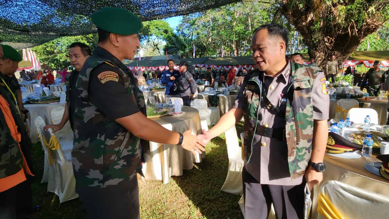 Sinergitas P4GN, BNN Provinsi Sulawesi Selatan Menghadiri Syukuran HUT ke 66 Tahun Kodam XIV Hasanuddin