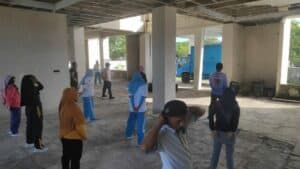 Senam Bersama Untuk Menjaga Kebugaran dan Menjadi Lebih Sehat oleh Personil BNNP SULSEL