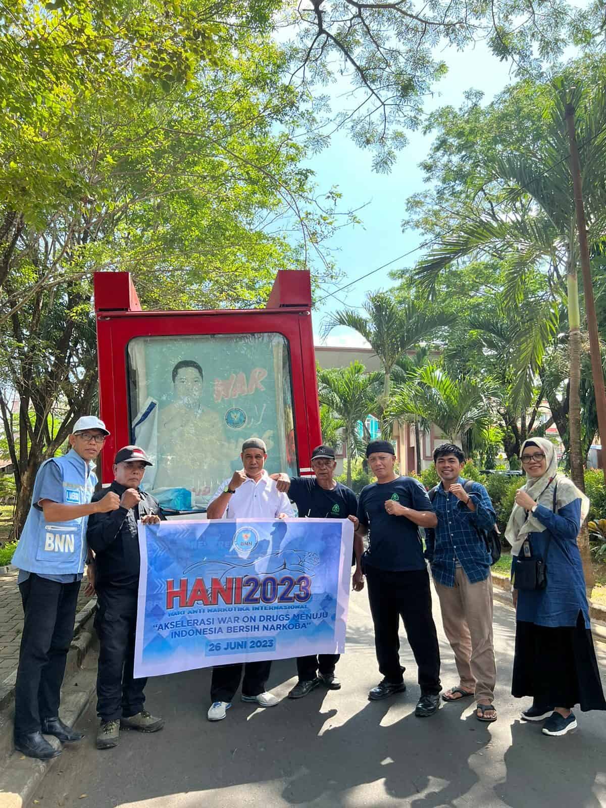 Pelaksanaan KIE P4GN Melalui Sosialisasi Anti Narkoba Secara Mobile Pelaksanaan KIE P4GN Melalui Sosialisasi Anti Narkoba Secara Mobile