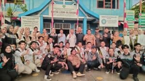 Peresmian Lingkungan Bersinar di Kelurahan Baju Bodoa