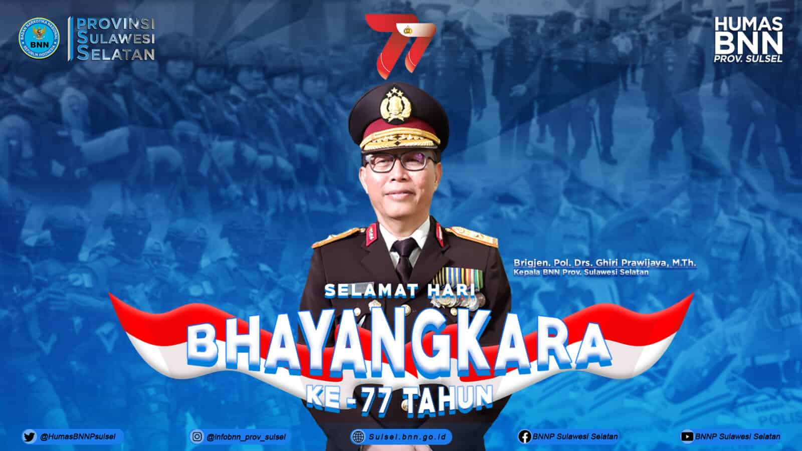 Selamat Hari Bhayangkara ke-77 Tahun!