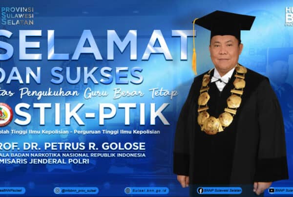 Kepala BNN RI Komjen Pol. Prof. Dr. Petrus R. Golose Raih Penghargaan Tertinggi di Bidang Akademik Kepala BNN RI Komjen Pol. Prof. Dr. Petrus R. Golose Raih Penghargaan Tertinggi di Bidang Akademik
