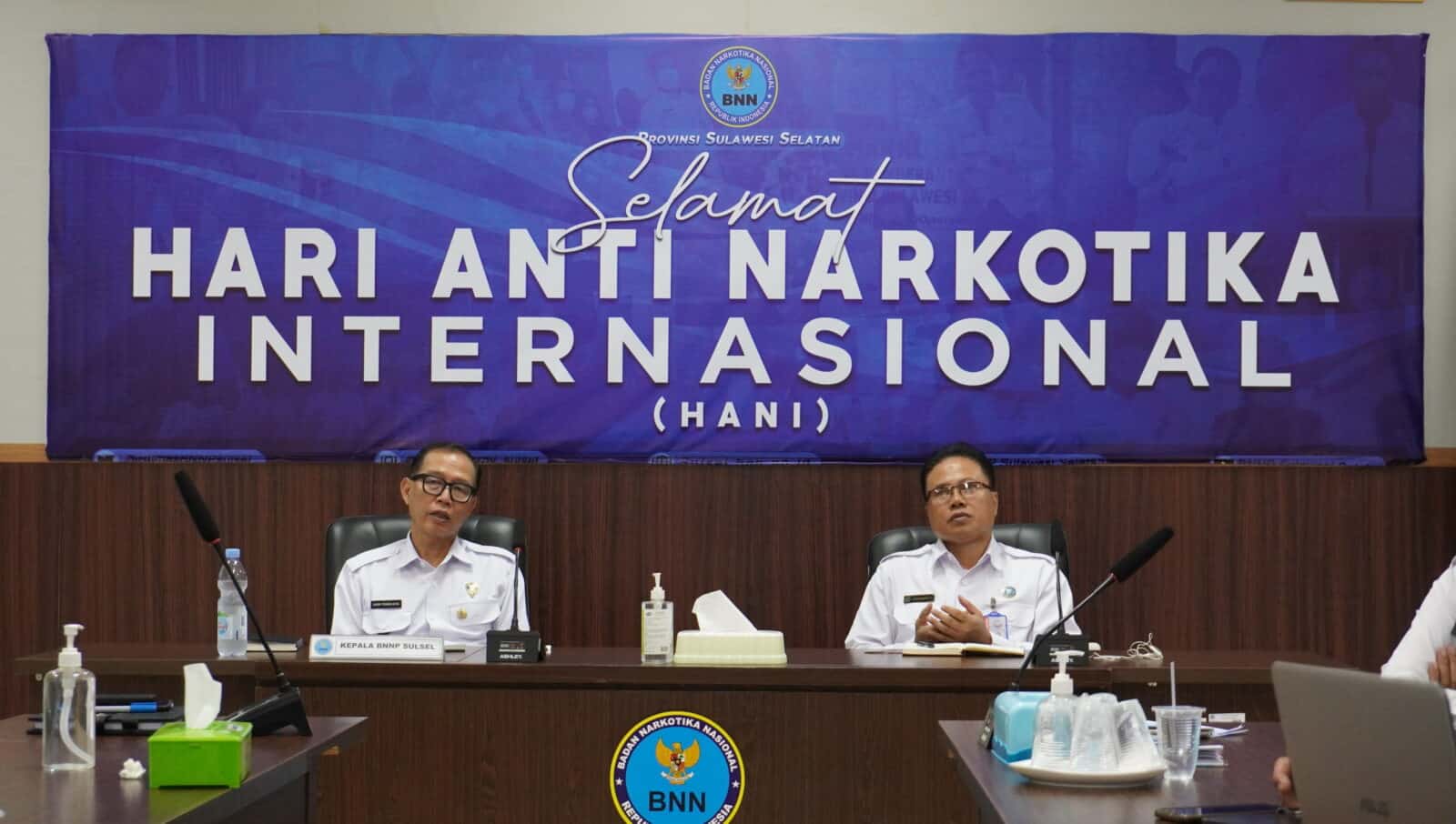 Pemaparan Deputi Dayamas BNN RI Pada Rapat Pimpinan tentang Sing Against Drugs “The 12th Bali International Choir Festival 2023” Pemaparan Deputi Dayamas BNN RI Pada Rapat Pimpinan tentang Sing Against Drugs “The 12th Bali International Choir Festival 2023”
