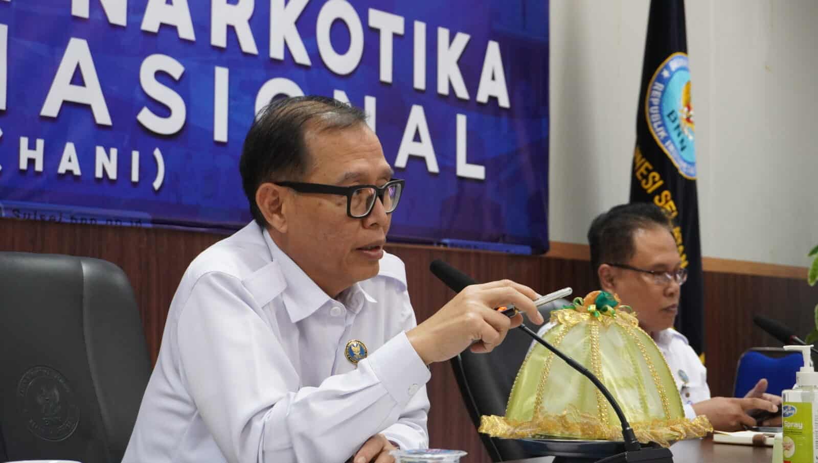 BNN Prov. Sulawesi Selatan Melaksanakan Rapat Monitoring Evaluasi Pelaksanaan Anggaran dan Target Output Kegiatan Periode Bulan Januari sampai dengan Juni (TW.II) TA. 2023 BNN Sulawesi Selatan dan Jajaran BNN Prov. Sulawesi Selatan Melaksanakan Rapat Monitoring Evaluasi Pelaksanaan Anggaran dan Target Output Kegiatan Periode Bulan Januari sampai dengan Juni (TW.II) TA. 2023 BNN Sulawesi Selatan dan Jajaran