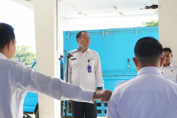 Kepala Bidang Pemberantasan Pimpin Apel Pagi Jajaran BNN Prov. Sulsel