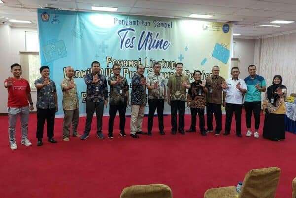 Tes Urine Di Lingkungan Kantor Wilayah Direktorat Jenderal Perbendaharaan Provinsi Sulawesi Selatan