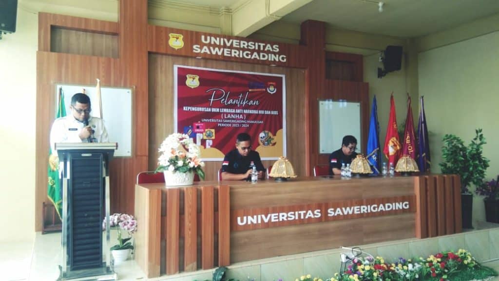 BNN Sulsel Hadir Dalam Acara Pengukuhan UKM LANHA Universitas Sawerigading Makassar Periode 2023-2024 BNN Sulsel Hadir Dalam Acara Pengukuhan UKM LANHA Universitas Sawerigading Makassar Periode 2023-2024