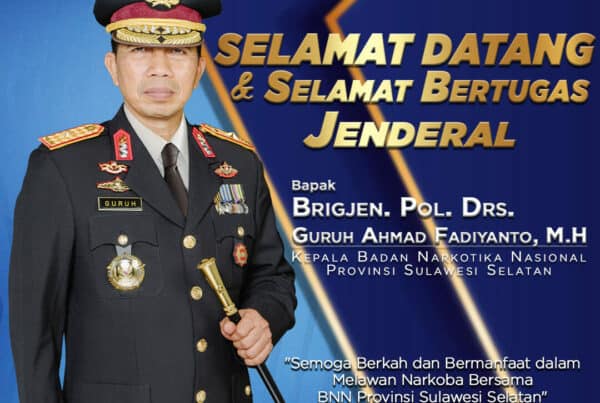 Selamat Datang dan Selamat Bertugas Jenderal Brigjen. Pol. Drs. Guruh Ahmad Fadiyanto, M.H dan Ny. Farida Guruh