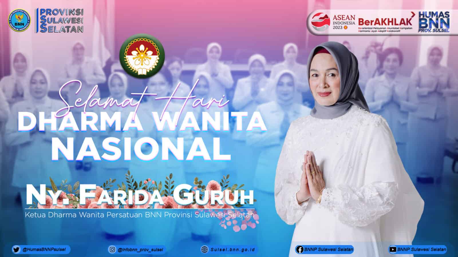 Selamat Hari Dharma Wanita Nasional 2023!