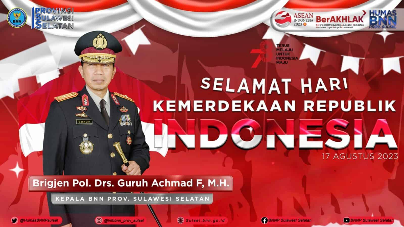 Selamat Hari Kemerdekaan Indonesia ke-78 Tahun!