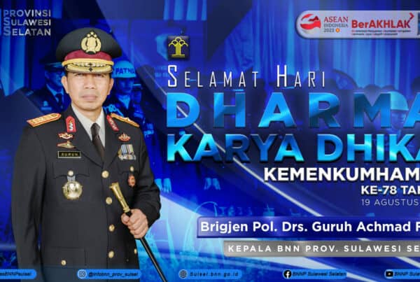 Selamat Hari Dharma Karya Dhika Kemenkumham RI ke-78 Tahun