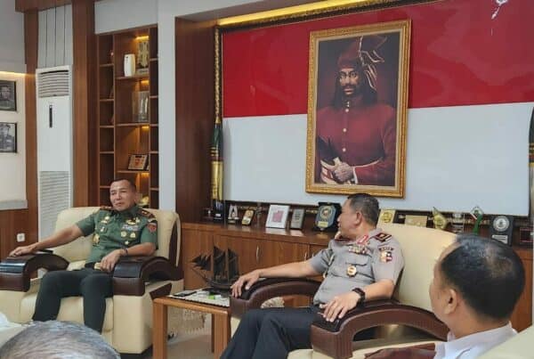 Perkuat Sinergitas,Kepala BNN Provinsi Sulawesi Selatan Melaksanakan Kunjungan Kerja Silaturahmi Bersama Pangdam XIV Hasanuddin
