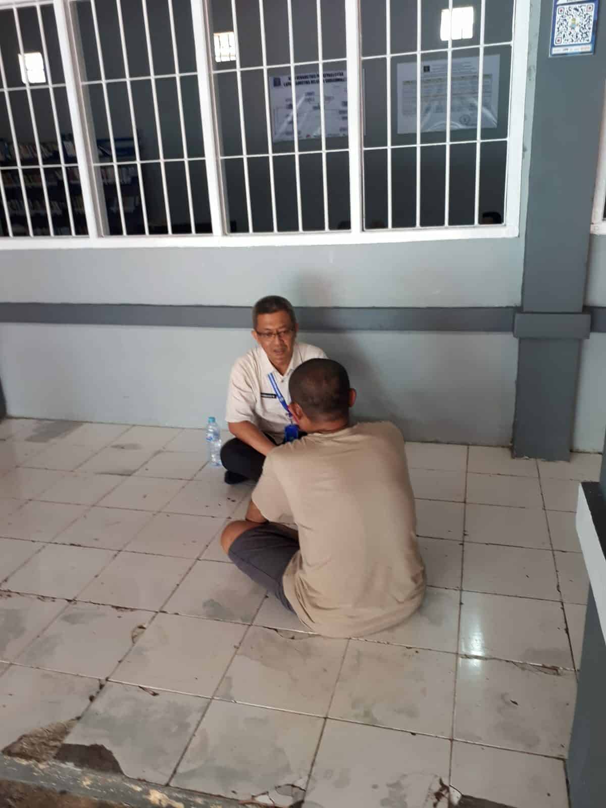 Layanan Terapi Rehabilitasi pada Layanan Rehabilitasi Sosial Lapas Narkotika Kelas IIA Bollangi Sungguminasa, Kab. Gowa