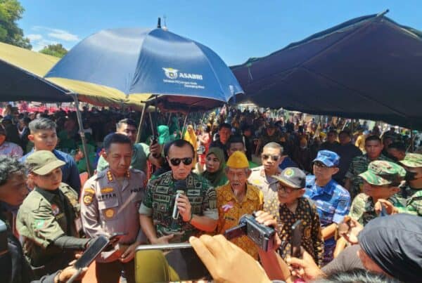 Kepala BNN Prov. Sulawesi Selatan Menghadiri Bhakti Sosial dan Bhakti Kesehatan di Wilayah Kodam XIV Hasanuddin