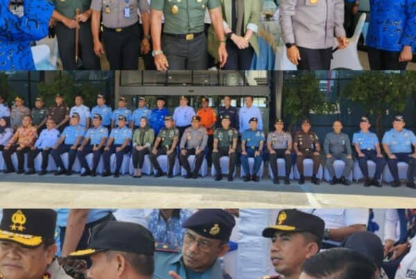 KEPALA BNNP SULSEL BESERTA FORKOPIMDA PROV.SULSEL MENYAMBUT KEDATANGAN KEPALA STAF TNI ANGKATAN UDARA (KASAU) RI