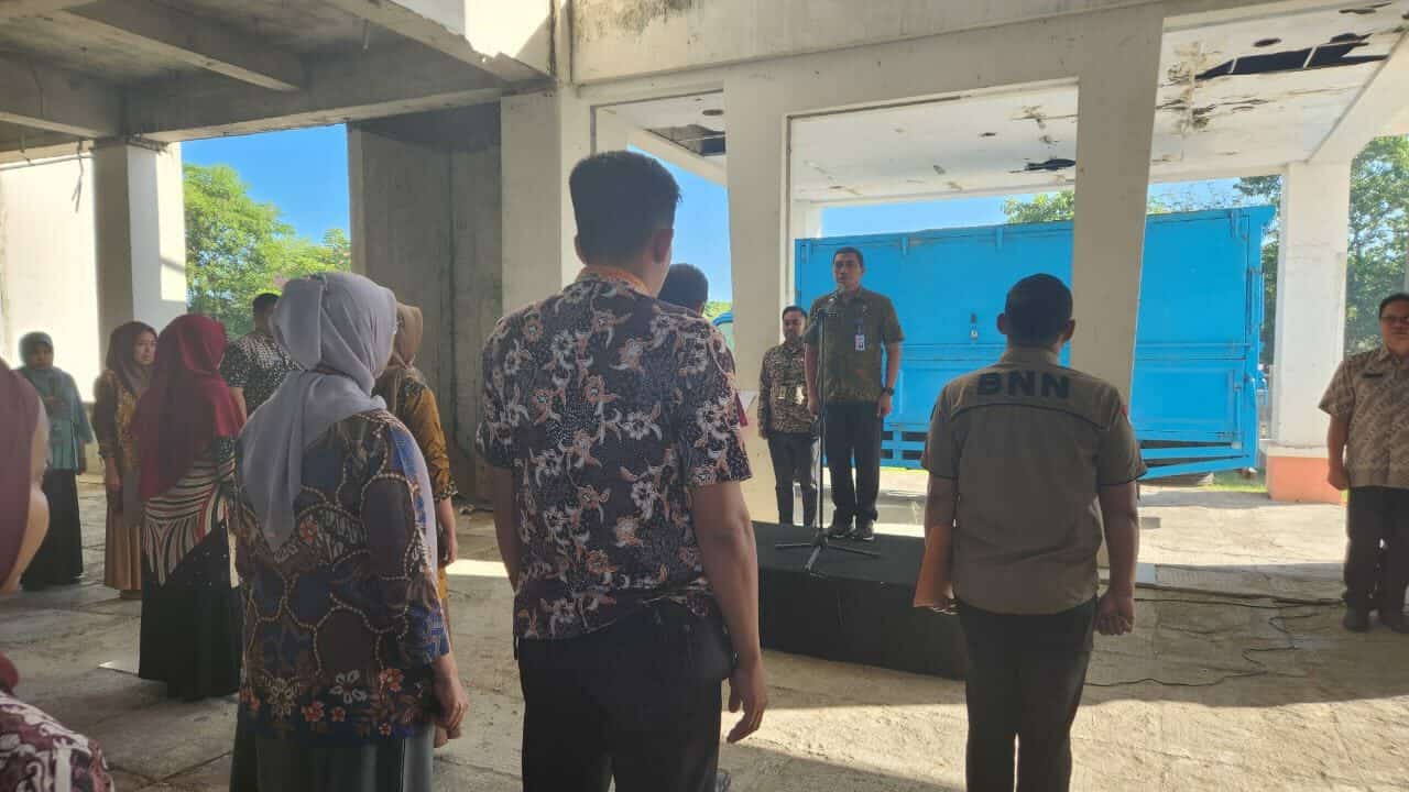 Apel Pagi Perdana Kepala BNNP Sulsel