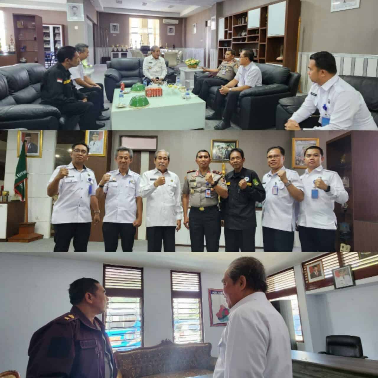 CEGAH PEREDARAN NARKOBA, KEPALA BNNP SULSEL BERKUNJUNG KE PEMKAB SIDRAP, DAN ATENSI PEMBENTUKAN BNK SIDRAP MENJADI VERTIKAL BNNK