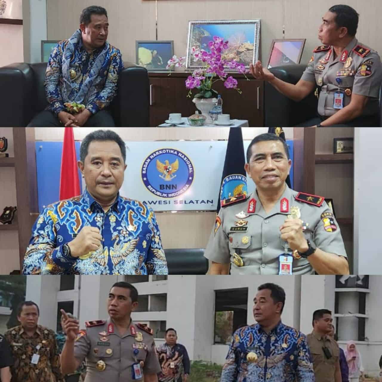 ATENSI PERMASALAHAN NARKOBA DI SULSEL, KEPALA BNN PROV. SULSEL MENERIMA KUNJUNGAN KERJA PENJABAT GUBERNUR SULSEL Konsep Otomatis