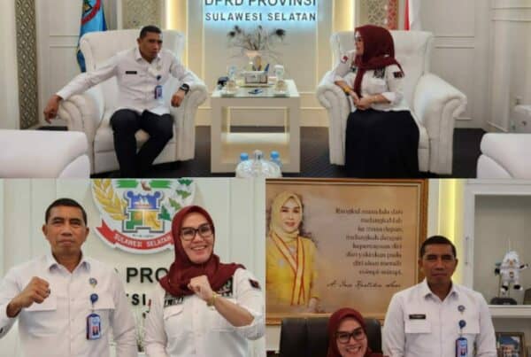 Dalam Rangka Sinergitas P4GN, Kepala BNN Provinsi Sulawesi Selatan Silaturahmi Bersama Ketua DPRD Prov.Sulsel
