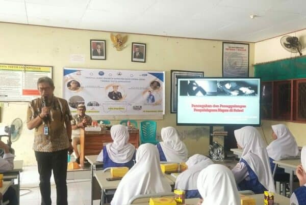 Tindak Lanjut Penanganan Extraordinary Crime, bentuk strategi Soft Power Aproach melalui Penyuluhan Bahaya Penyalahgunaan Narkoba Bagi Siswa Siswi SMPN 7 Makassar
