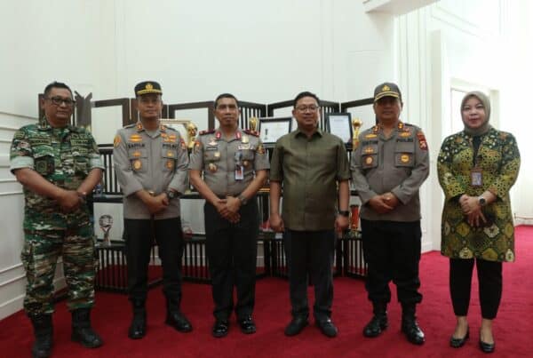 KEPALA BNNP SULSEL MELAKSANAKAN KORDINASI PENANGANAN NAROTIKA SECARA EXTRAORDINARY BERSAMA FORKOPIMDA KOTA PALOPO
