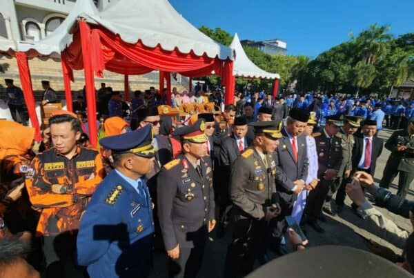 KEPALA BNNP SULSEL MENGHADIRI UPACARA PERINGATAN HARI KESAKTIAN PANCASILA TAHUN 2023